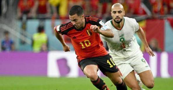 比利时vs摩洛哥有德布劳内吗